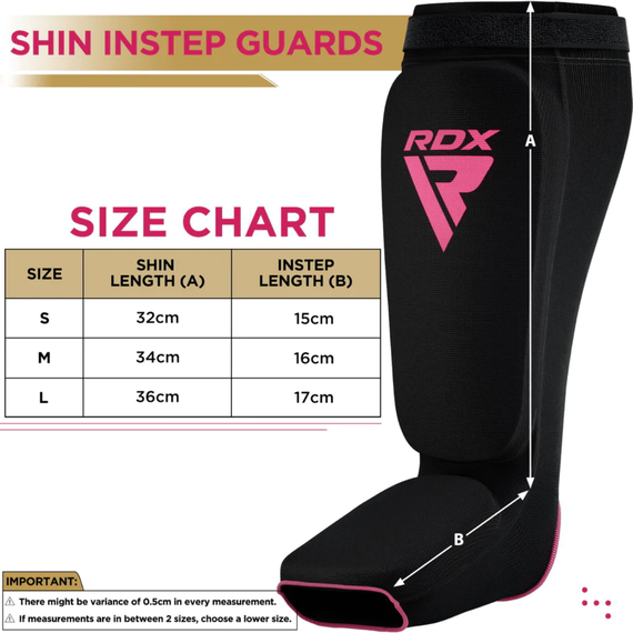 Hosiery Shin Instep Foam Black/Pink-L, Size: L, Colour: Schwarz, 2 image