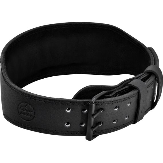 RDX 4 Inch Padded Leather Weightlifting Fitness Gym Belt, Size: 2XL, Colour: Schwarz, 2 image