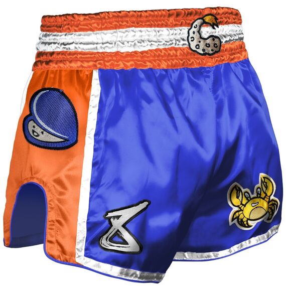 8 WEAPONS Muay Thai Shorts - Muay Talay XL, Size: XL, Colour: Orange, 2 image