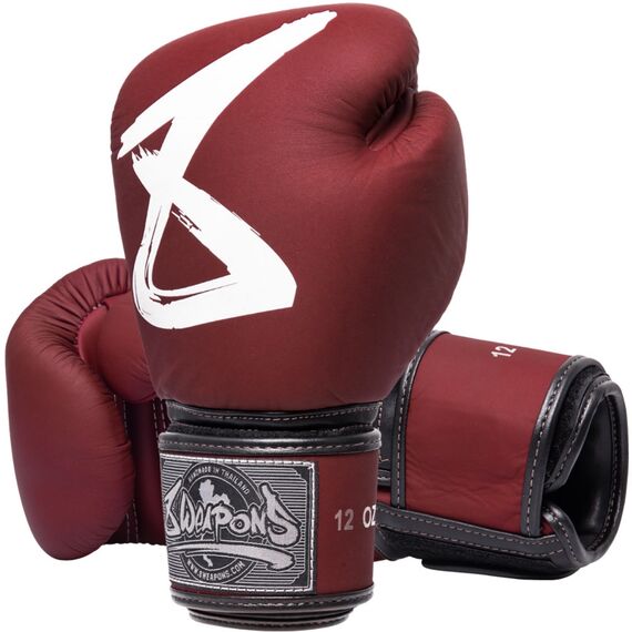 Boxhandschuhe - BIG 8 Premium, Farbe: Rot, OZ: 12oz