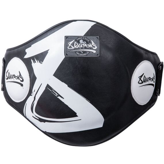 8 WEAPONS Belly Pad - BIG 8 black L, Size: L, Colour: Schwarz