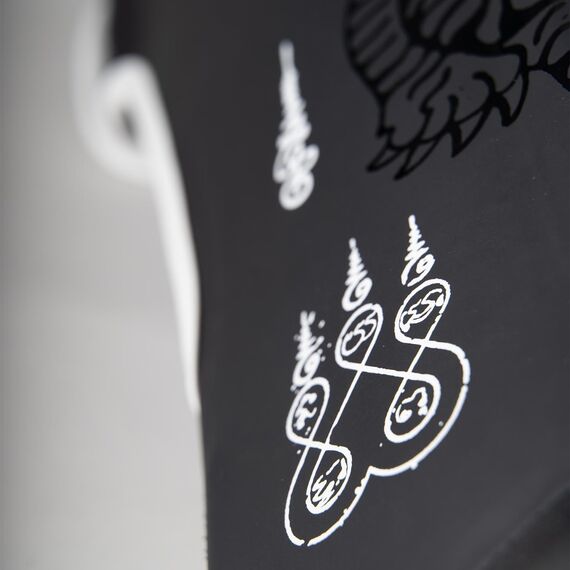 8 WEAPONS Shin Guards - Sak Yant Big Tiger black XL, Size: XL, Colour: Schwarz, 13 image