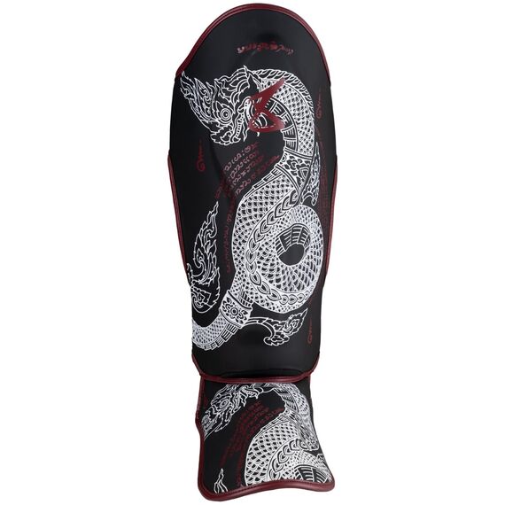 8 WEAPONS Shin Guards - Sak Yant Naga black S, Size: S, Colour: Schwarz, 4 image