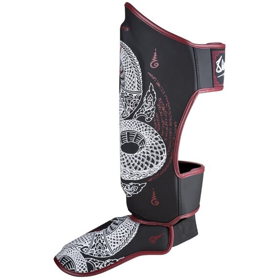 8 WEAPONS Shin Guards - Sak Yant Naga black S, Size: S, Colour: Schwarz, 9 image