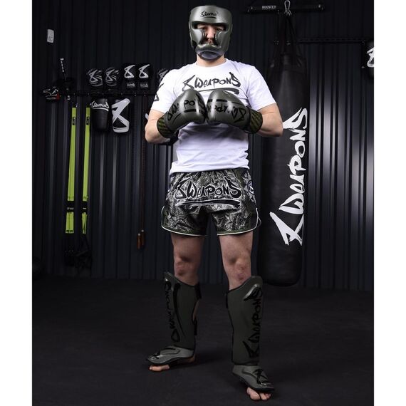 Head Guard - Unlimited olive S/M, Colour: Khaki, Size: S-M, 2 image