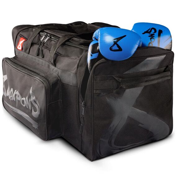 8 WEAPONS Sport Bag, BIG 8, black-black, Colour: Schwarz, Volume: 70 l, 4 image
