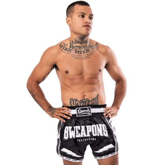 Muay Thaï Shorts Carbon -  Night 2.0, Farbe: Schwarz, Grösse : XXL, 3 image