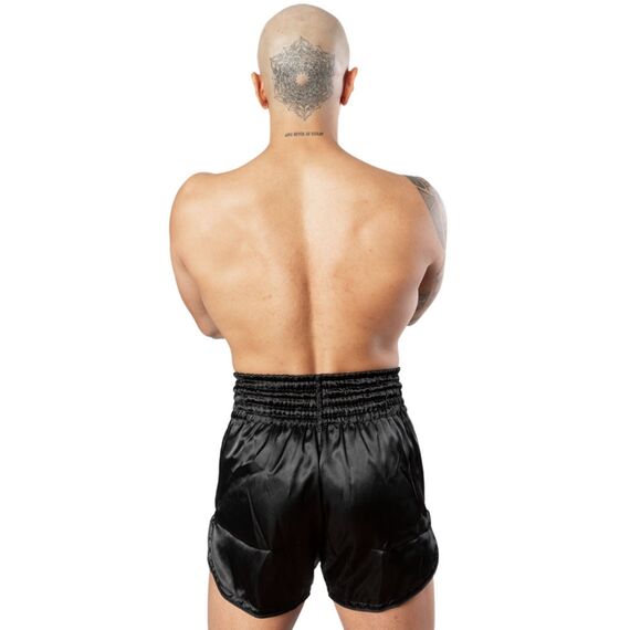 Shorts de Muay Thaï -Strike, Taille: XL, Couleur: Noir, 8 image