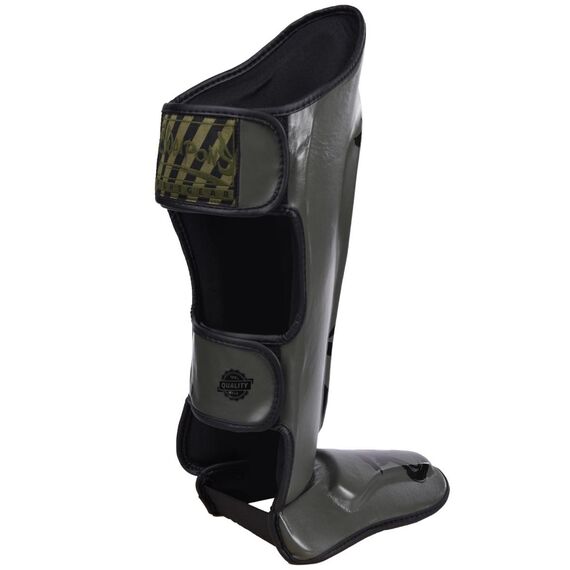 Shin Guards - Unlimited olive XL, Size: XL, Colour: Khaki, 8 image