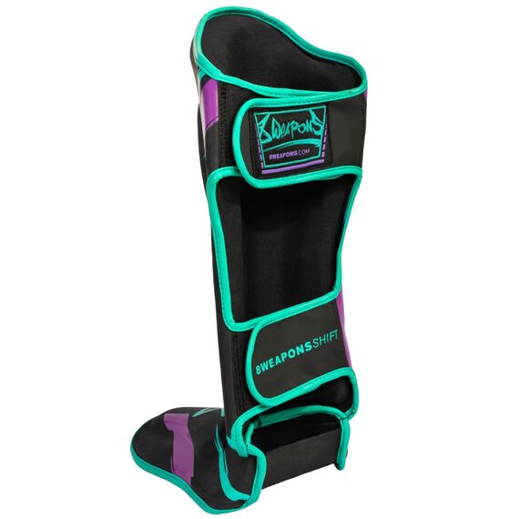 8 WEAPONS Shin Guards - Shift cyber S, Size: S, Colour: Violett, 8 image
