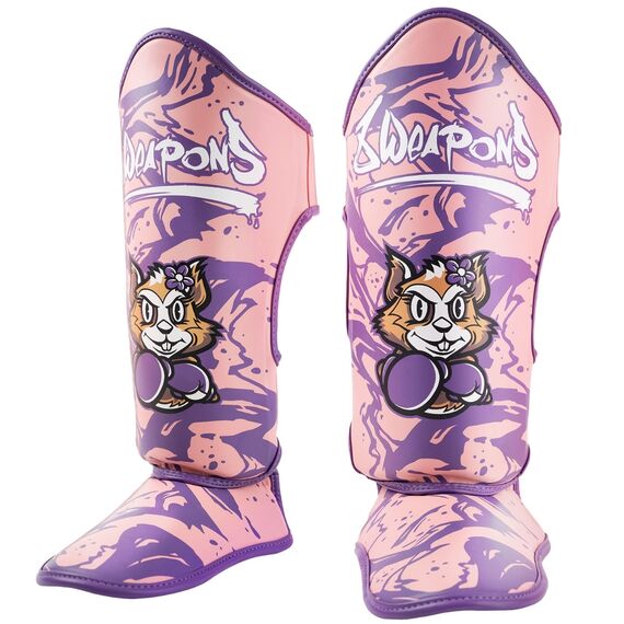 Protège-tibias enfants - Jenny, Couleur: Rose, Taille ne pas utiliser: L-XL