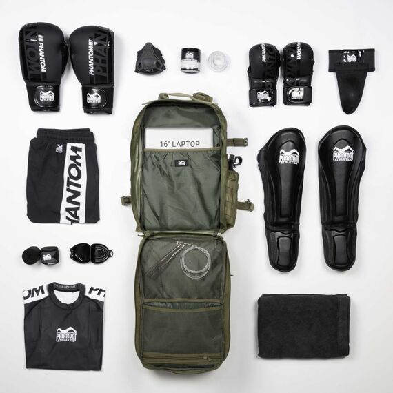 Rucksack DELTA, Farbe: Khaki, Volume: 45 L, 4 image