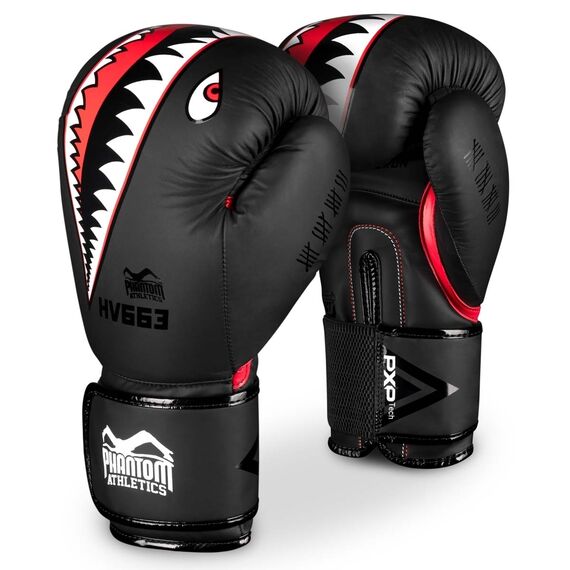 Gants de boxe Fight Squad, Couleur: Noir, OZ: 10oz