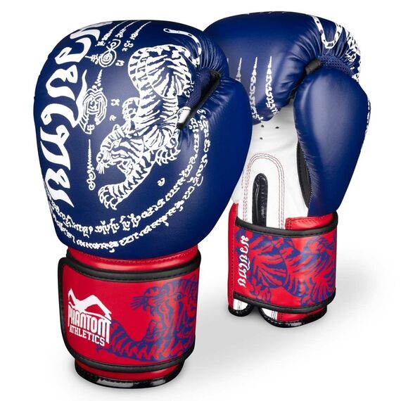 Boxing gloves Muay Thai, Colour: Blue, OZ: 14oz