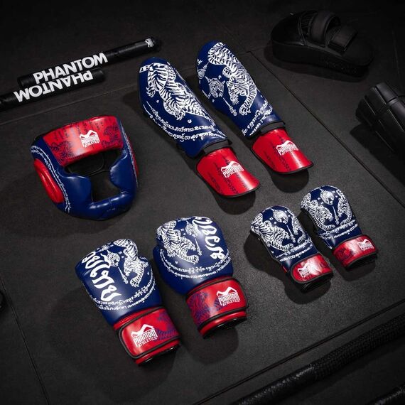 Muay Thai MMA  sparring gloves, Size: L/XL, Colour: Blue, 4 image