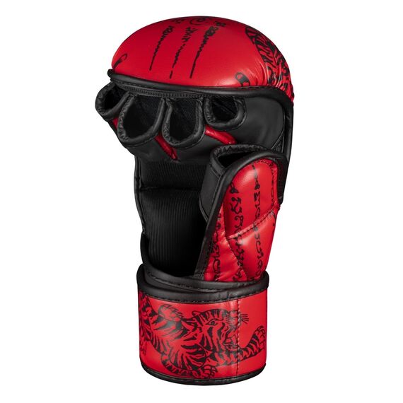 Gants de sparring MMA  Muay Thai, Taille: S/M, Couleur: Rouge, 3 image