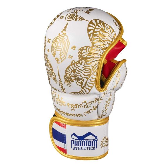 Muay Thai MMA  sparring gloves, Size: S/M, Colour: Weiss, 2 image
