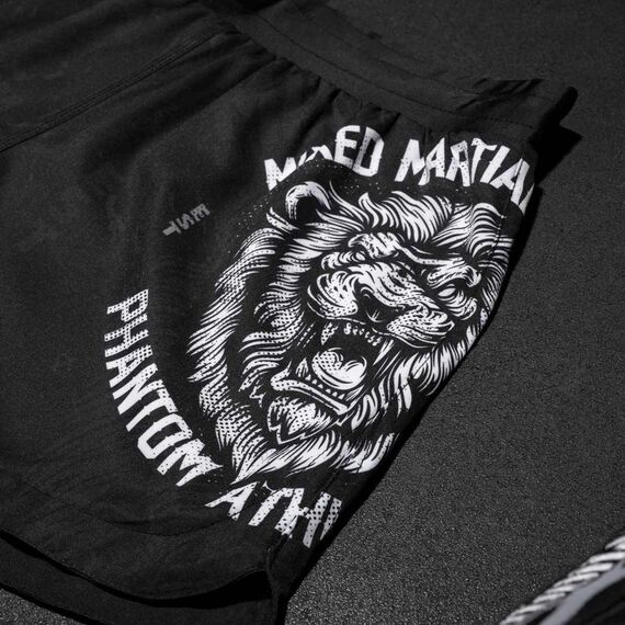 Fightshorts FUSION Lionheart, Size: L, Colour: Schwarz, 2 image
