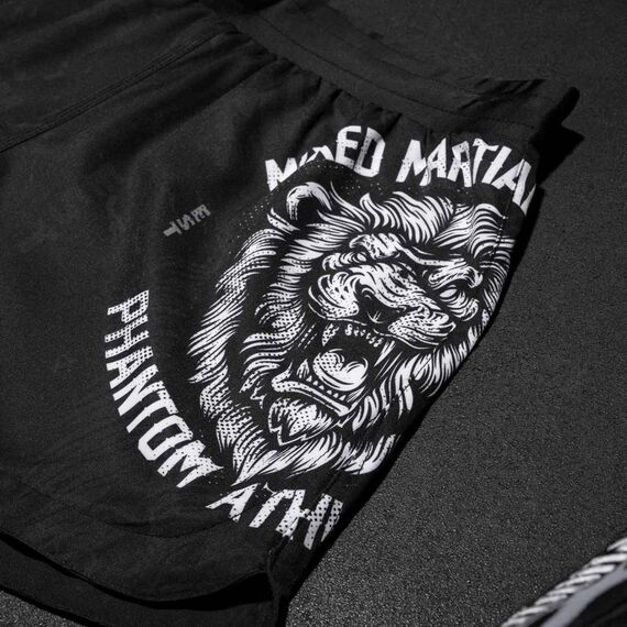 Fightshorts FUSION Lionheart, Size: S, Colour: Schwarz, 3 image