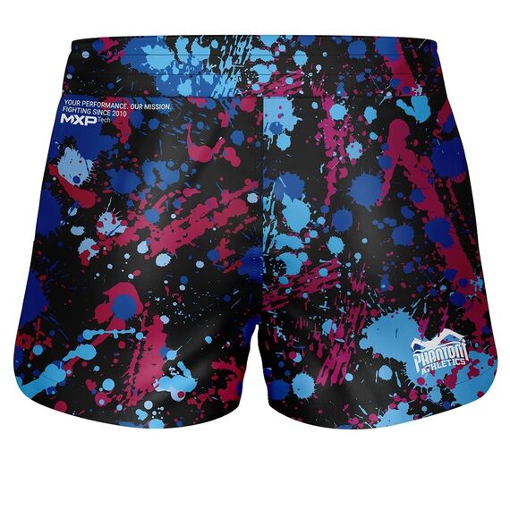 Fightshorts FUSION Splatter, Size: M, Colour: Blue, 2 image