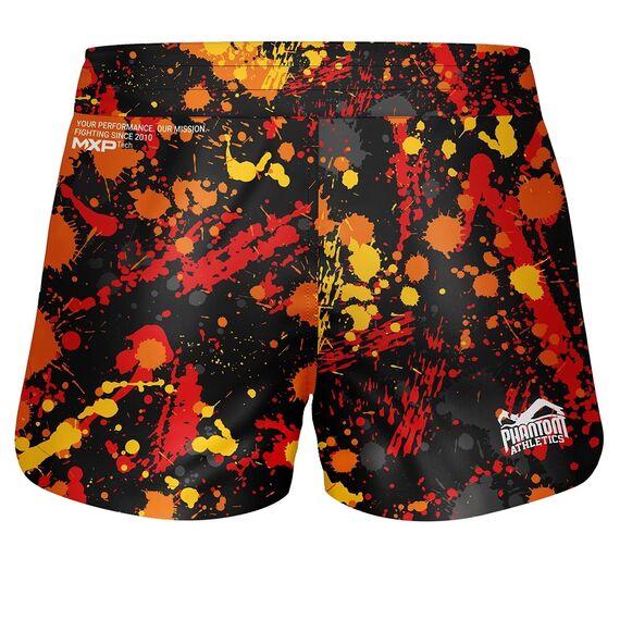 Fightshorts FUSION Splatter, Bekleidungsgrösse: L, Farbe: Rot, 2 image