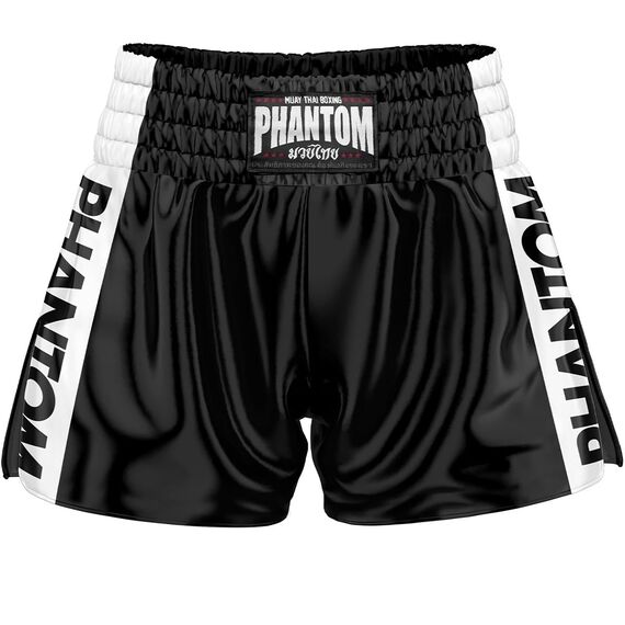 Muay Thai Shorts Apex, Bekleidungsgrösse: S, Farbe: Schwarz