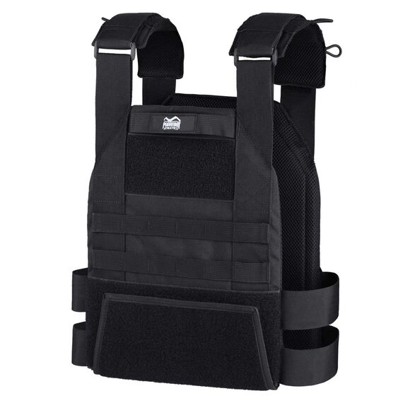 Phantom training vest - one size / with 13LB (6kg), Colour: Schwarz, Additional Weight: 6 kg, 2 image