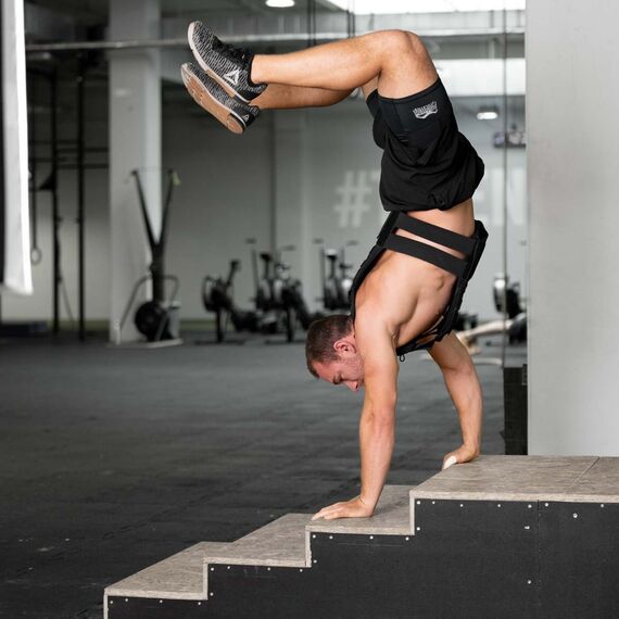 Phantom training vest - one size / with 13LB (6kg), Colour: Schwarz, Additional Weight: 6 kg, 6 image