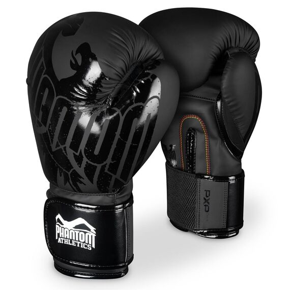 Gants de boxe Eagle, Couleur: Noir, oz: 16oz