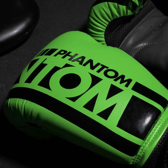 Gants de boxe APEX, Couleur: Vert, OZ: 10oz, 4 image