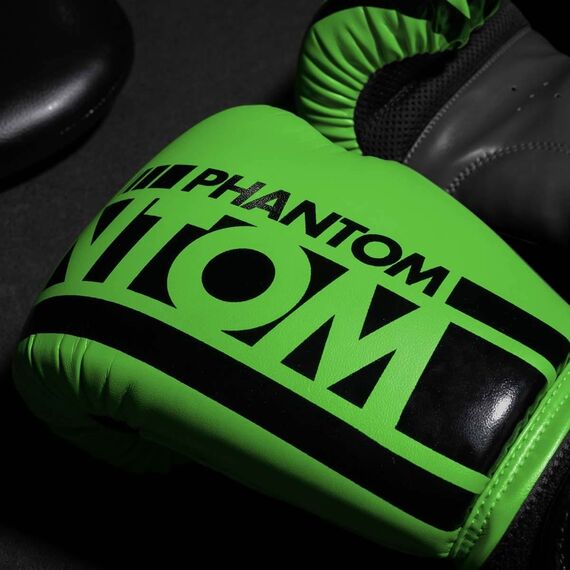 Gants de boxe APEX, Couleur: Vert, OZ: 14oz, 4 image