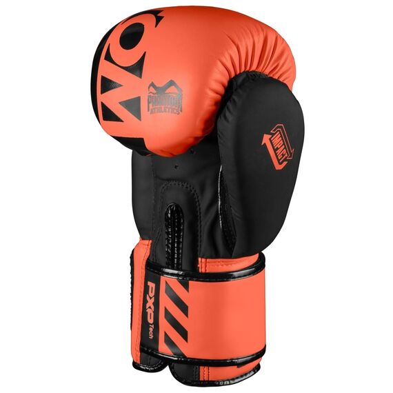 Gants de boxe APEX, Couleur: Rouge, OZ: 12oz, 3 image