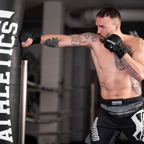 MMA Fight Handschuhe APEX, Bekleidungsgrösse: L/XL, Farbe: Schwarz, 5 image