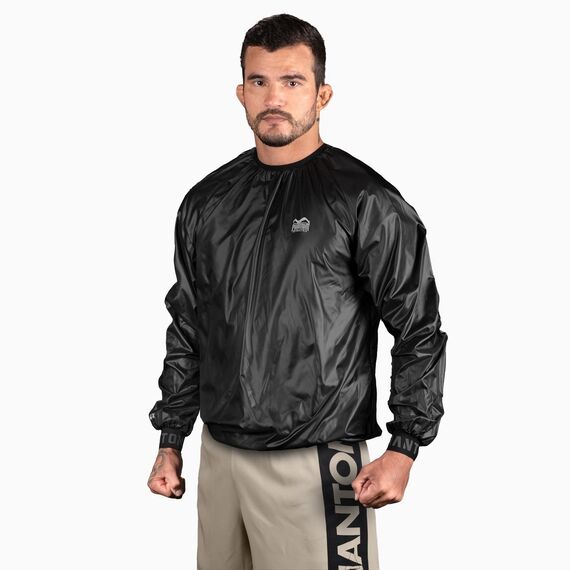Schwitzjacke Nomax-S, Bekleidungsgrösse: 2XL, Farbe: Schwarz