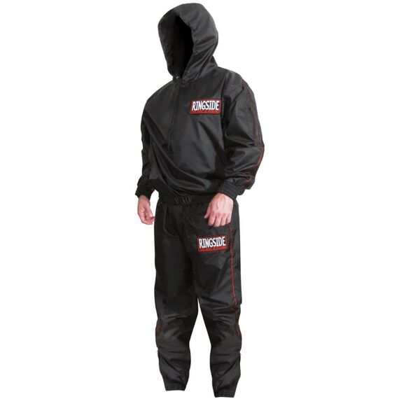 Pro Sweating Suit for Weight Loss, Size: M, Colour: Schwarz