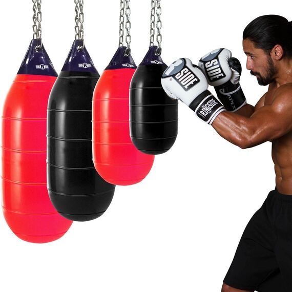 Ringside Hydroblast 24, 48, 86 and 153 lb. Water Heavy Bags, Colour: Rot, Additional Weight: 21.8 kg, 2 image