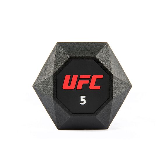 UFC Octagon Haltère hexagonal 5kg, Couleur: Noir, Poids kg: 5 , 5 image