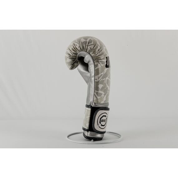 UFC Octagon Camo Boxing Gloves, Colour: Weiss, OZ: 10oz, 7 image