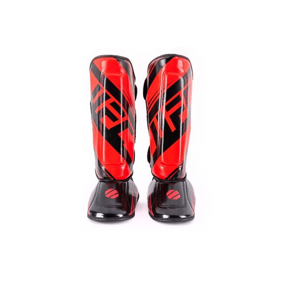 UFC Performance Rush Shinguard Kids, Colour: Rot