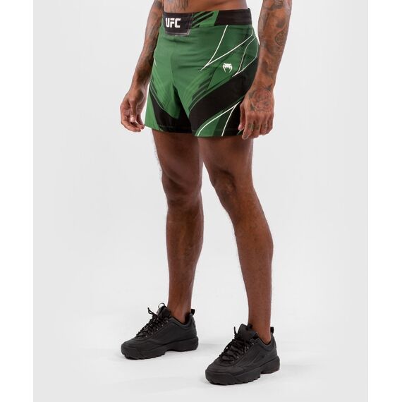 UFC Authentic Fight Night Men's Shorts - Short Fit, Colour: Green, Size: XL, 3 image