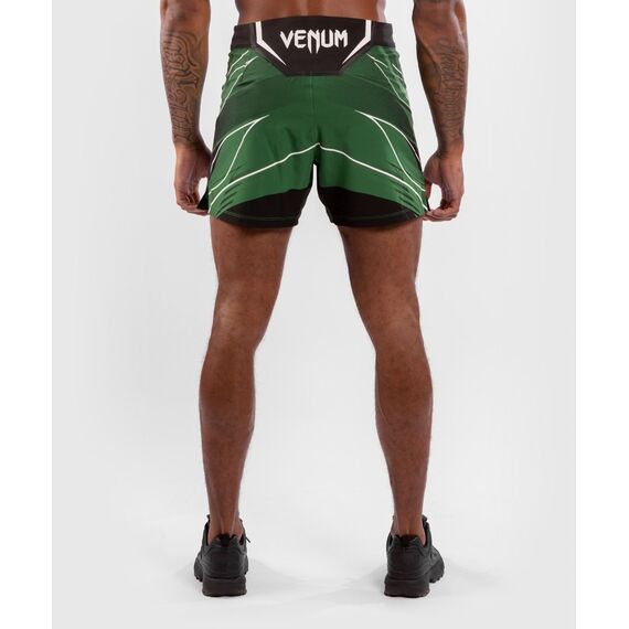 UFC Authentic Fight Night Men's Shorts - Short Fit, Colour: Green, Size: XL, 4 image