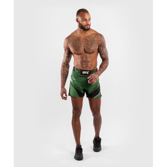 UFC Authentic Fight Night Men's Shorts - Short Fit, Colour: Green, Size: XL, 5 image