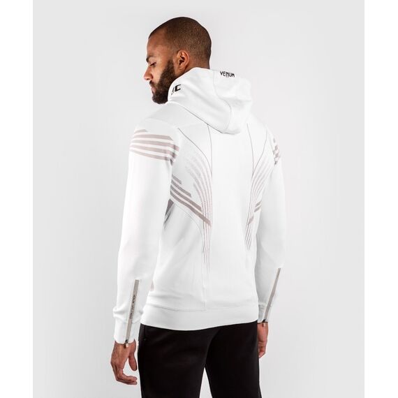 UFC Authentic Fight Night Men's Walkout Hoodie, Colour: Weiss, Size: S, 5 image