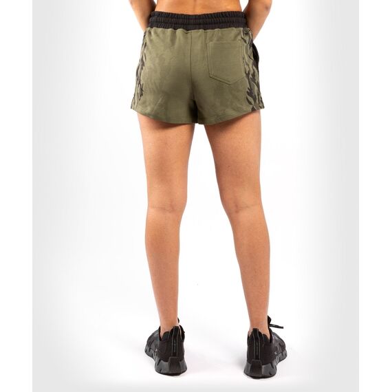 UFC Authentic Fight Week Women's Shorts, Colour: Khaki, Size: M, 5 image