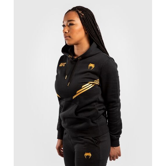 UFC Replica Women's Hoodie, Colour: Gold, Size: L, 3 image