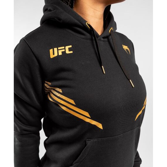 UFC Replica Women's Hoodie, Colour: Gold, Size: L, 6 image