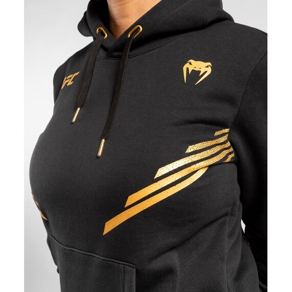 UFC Replica Women's Hoodie, Colour: Gold, Size: L, 8 image