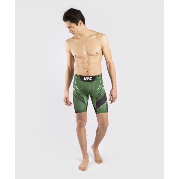 UFC Pro Line Men's Vale Tudo Shorts, Colour: Green, Size: XL, 3 image