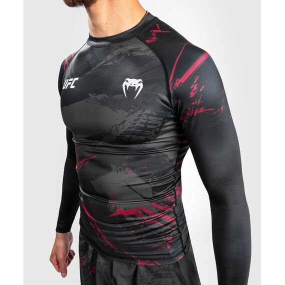 UFC Authentic Fight Week 2.0 Rashguard - Long Sleeves, Size: XL, Colour: Schwarz, 6 image