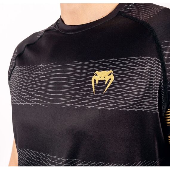 Venum Club 182 Dry Tech T-shirt - Black/Gold, Colour: Schwarz, Size: S, 4 image